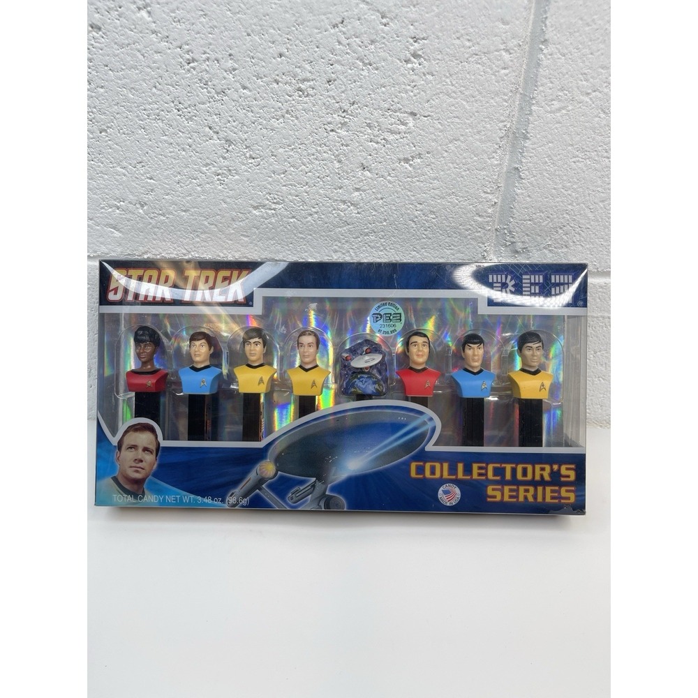 Brand New Star Trek PEZ Collectible Series-pack‎ Of 8-sealed